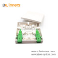 2 พอร์ต SC ไฟเบอร์ออปติกแผงหน้าแปลนผนังไฟเบอร์